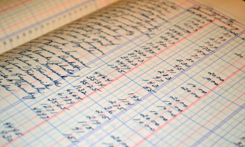 technical dataset of numbers